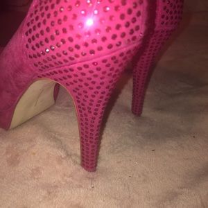 Fushia Heels